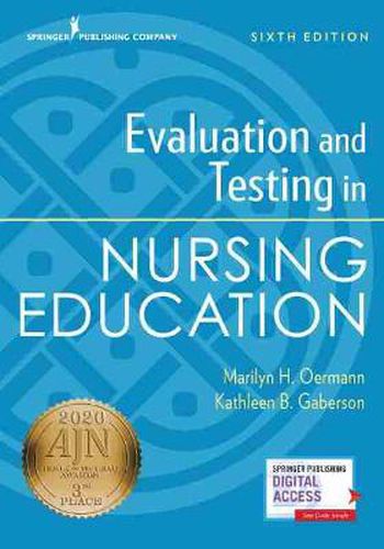 Cover image for Evaluation and Testing in Nursing Education