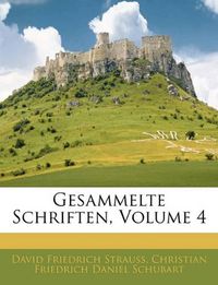 Cover image for Gesammelte Schriften, Volume 4