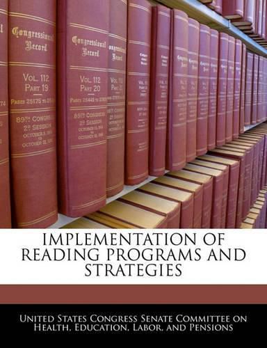 Cover image for Implementation of Reading Programs and Strategies