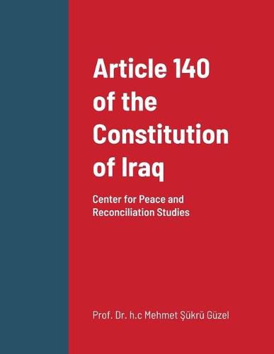 Cover image for Article 140 of the Constitution of Iraq