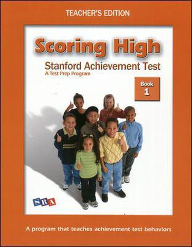 Cover image for Scoring High on SAT, Teacher Edition Grade 1