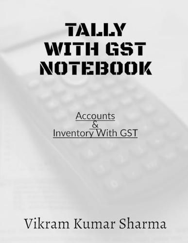 Cover image for Tally With GST: Accounts & Inventory with GST