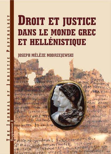 Cover image for Droit et justice dans le monde grec et hellenistique
