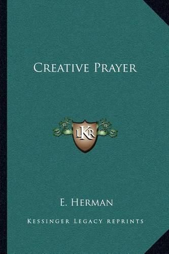 Cover image for Creative Prayer