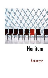 Cover image for Monitum