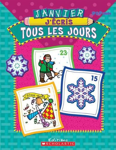 Cover image for J'?cris Tous Les Jours: Janvier