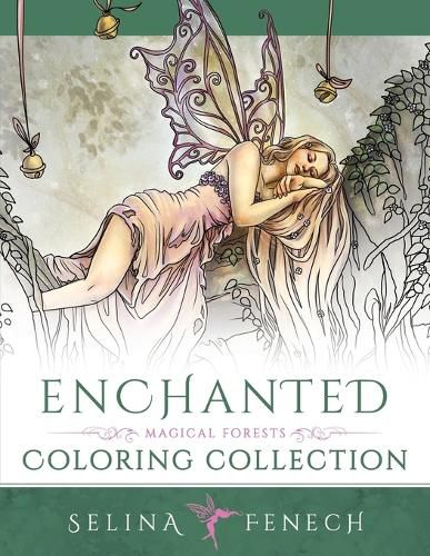 Cover image for Enchanted - Magical Forests Coloring Collection