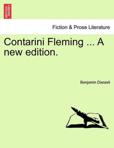 Cover image for Contarini Fleming ... a New Edition.