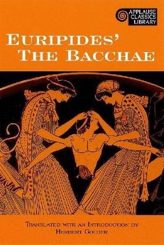 Cover image for The Bacchae