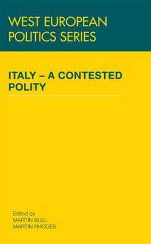 Cover image for Italy - A Contested Polity