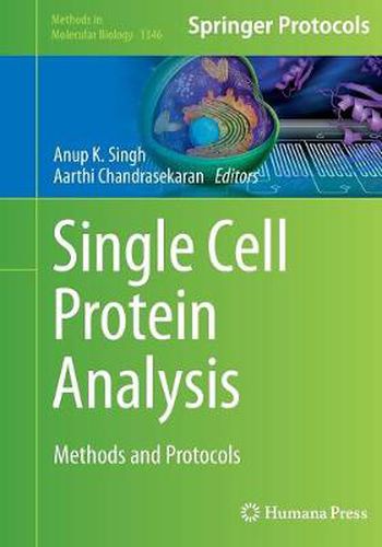 Cover image for Single Cell Protein Analysis: Methods and Protocols