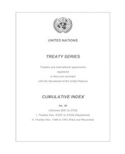 Treaty Series Cumulative Index Number 50