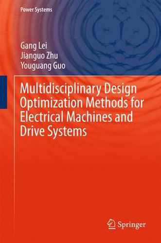 Cover image for Multidisciplinary Design Optimization Methods for Electrical Machines and Drive Systems