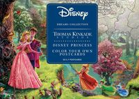 Cover image for Disney Dreams Collection Thomas Kinkade Studios Disney Princess Color Your Own P
