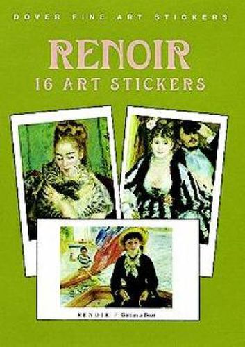 Cover image for Renoir: 16 Art Stickers