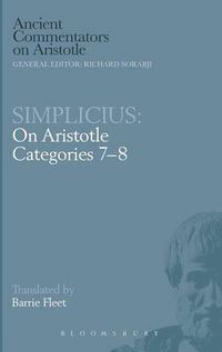 Cover image for On Aristotle  Categories 7-8