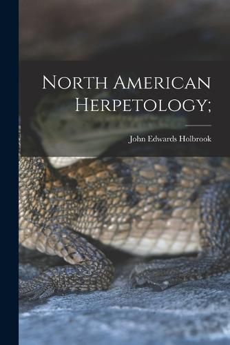 Cover image for North American Herpetology;