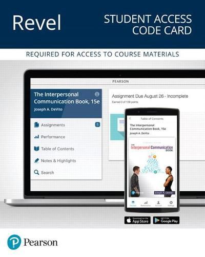 Revel for The Interpersonal Communication Book -- Access Card