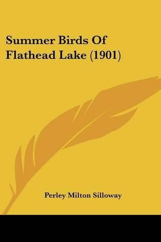 Cover image for Summer Birds of Flathead Lake (1901)