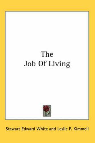 Cover image for The Job of Living