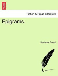 Cover image for Epigrams.