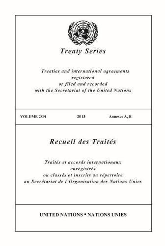 Treaty Series 2891 (English/French Edition)