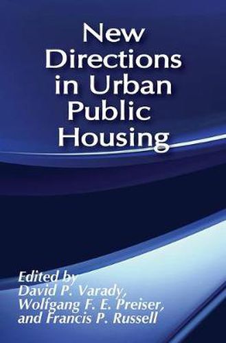 Cover image for New Directions in Urban Public Housing