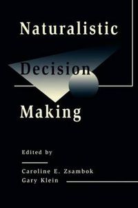 Cover image for Naturalistic Decision Making