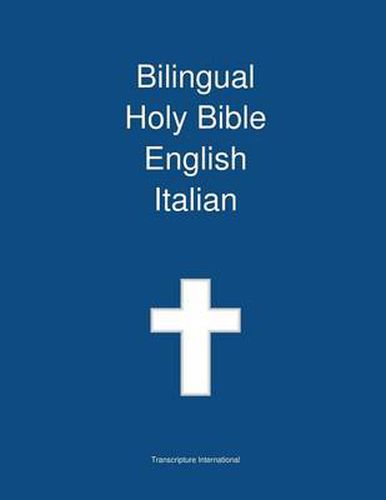 Cover image for Bilingual Holy Bible, English - Italian