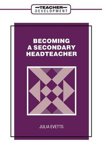 Cover image for Becoming a Secondary Head Teacher