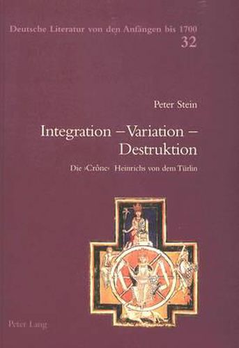 Cover image for Integration - Variation - Destruktion: Die >Crone