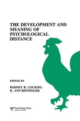 Cover image for The Development and Meaning of Psychological Distance