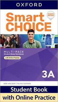 Cover image for Smart Choice: Level 3: Multi-Pack: Student Book/Workbook Split Edition A