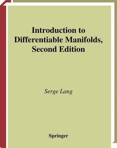 Cover image for Introduction to Differentiable Manifolds