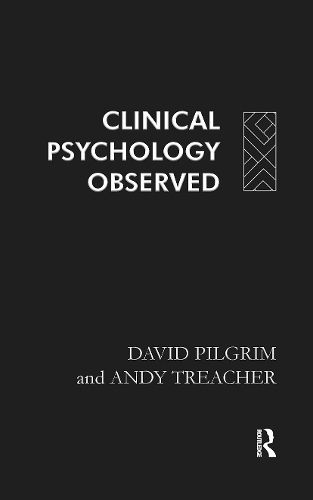 Cover image for Clinical Psychology Observed