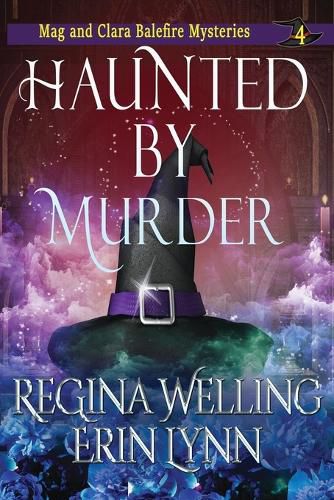 Cover image for Haunted by Murder (Large Print): A Cozy Witch Mystery