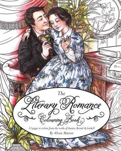 Cover image for Literary Romance Colouring Book