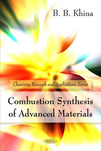 Cover image for Combustion Synthesis of Advanced Materials