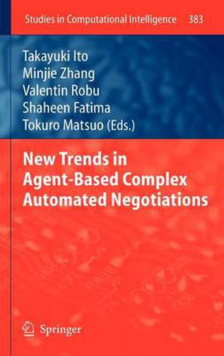 Cover image for New Trends in Agent-Based Complex Automated Negotiations