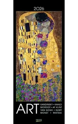 Cover image for Art 29x69 2026 Calendar