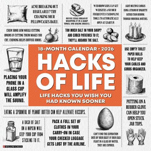 Cover image for Hacks of Life 2026 Wall Calendar