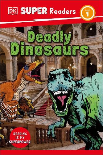 Cover image for DK Super Readers Level 1 Deadly Dinosaurs