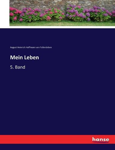 Cover image for Mein Leben: 5. Band