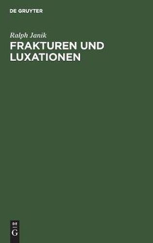 Cover image for Frakturen und Luxationen