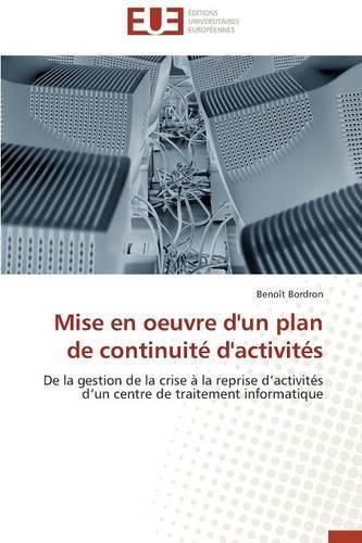 Mise En Oeuvre d'Un Plan de Continuit  d'Activit s