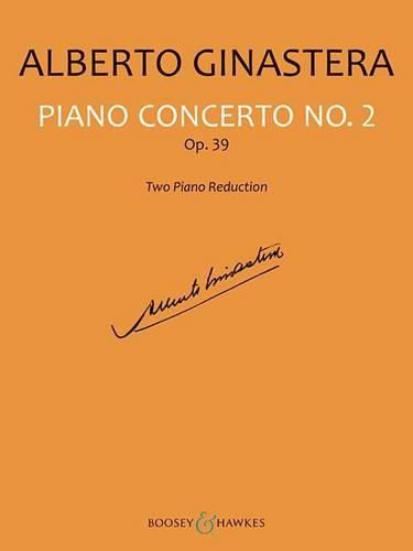 Cover image for Piano Concerto No. 2 op. 39: Piano Reduction for 2 Pianos