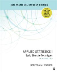 Cover image for Applied Statistics I - International Student Edition: Basic Bivariate Techniques