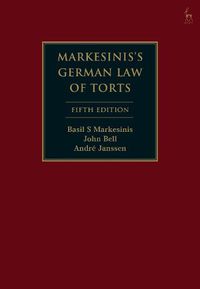 Cover image for Markesinis's German Law of Torts