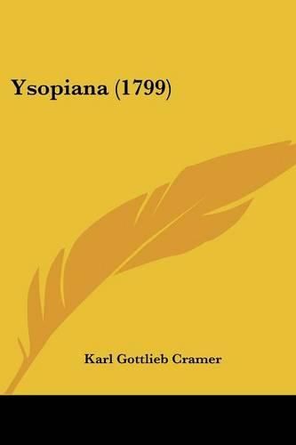 Cover image for Ysopiana (1799)