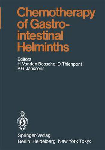 Cover image for Chemotherapy of Gastrointestinal Helminths